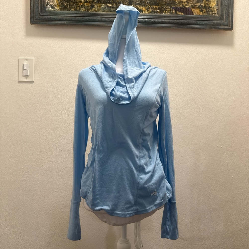 Marika Tek Blue Pullover Hoodie